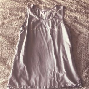 Love your Melon Oversized Athleisure Tank Grey